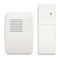 Heath Zenith DL-6157 Wireless Plug-In Door Chime Extender, White