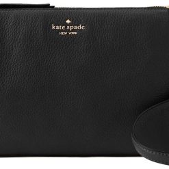 Kate Spade New York Triple Gusset Crossbody, Black