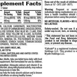 Alternative view of Member’s Mark Calcium 600 + D3 Dietary Supplement – 600 ct.